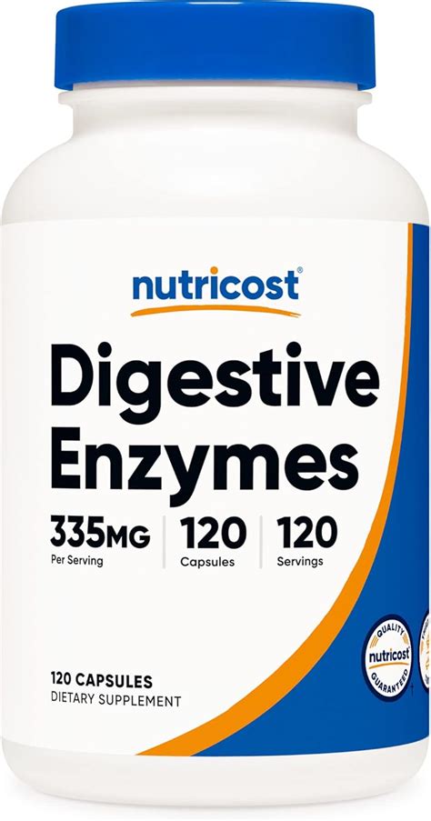 10 Best Digestive Enzymes for Better Gut Health - Flab Fix