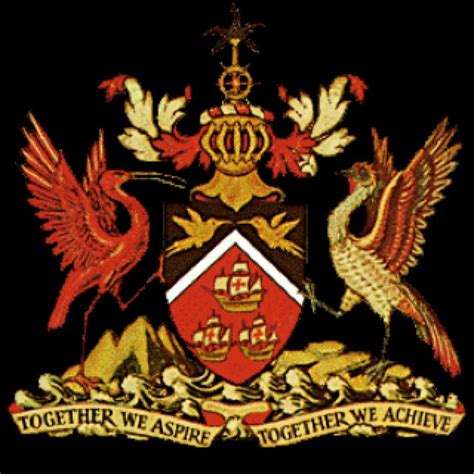 Trinidad& Tobago Coat of Arms | Trinidad, Tobago, Trinidad and tobago