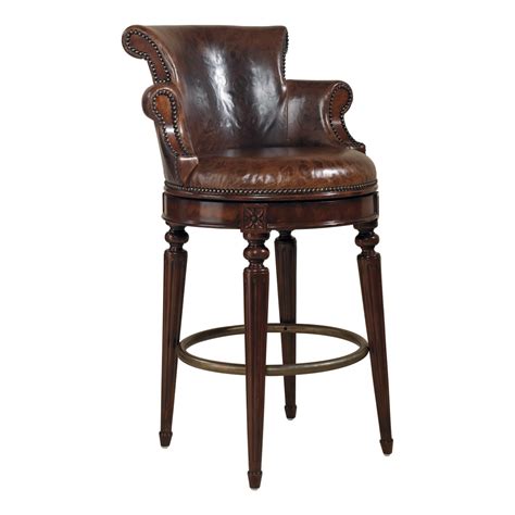 Leather Bar Stools With Backs - Foter