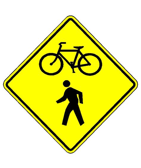 Bicycle-Pedestrian Sign - Econosigns LLC