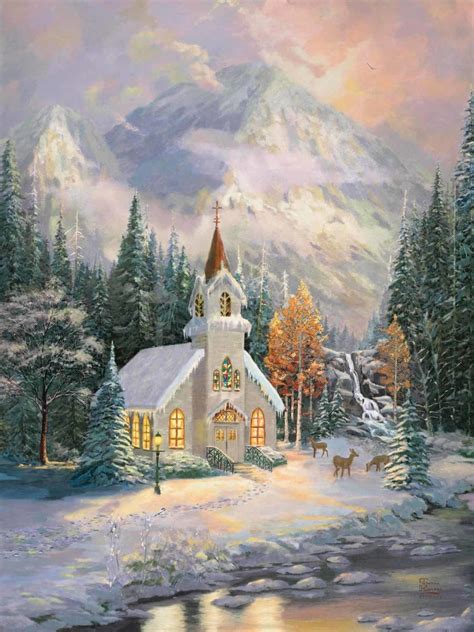 Churches Art For Sale - Thomas Kinkade Gallery New Jersey