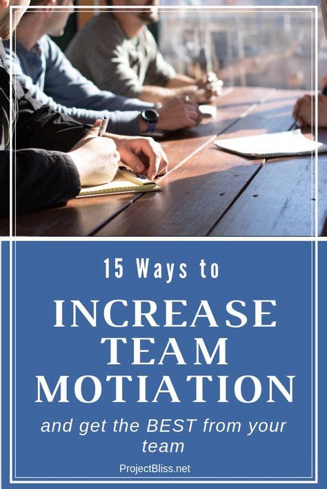 15 Ways to Increase Team Motivation to Get the Best from Your Team | Team motivation, Team ...