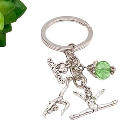 Gymnastics Keychain - Etsy