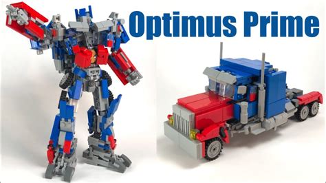 Lego Transformers Movie Optimus Prime V2 - YouTube