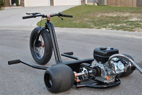 Trike Daddy Customs Drift Trikes; Black Beauty R2 Build | Drift trike, Gas powered drift trike ...