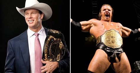 5 Reasons JBL's WWE Title Run Was Better Than Triple H's Reign Of ...