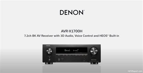 Denon AVR-X1700H 7.2 Channel AV Receiver Review – HiFiReport