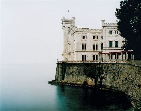 The Miramare Castle in Trieste, Italy photo on Sunsurfer