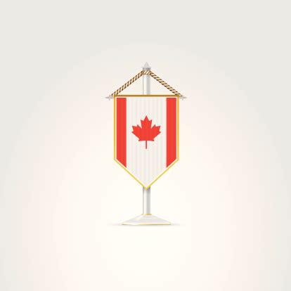 Illustration Of National Symbols Of North America Countries Canada ...