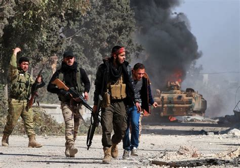 Syria war: Turkey 'disbands rebel battalion' as alliances collapse ...