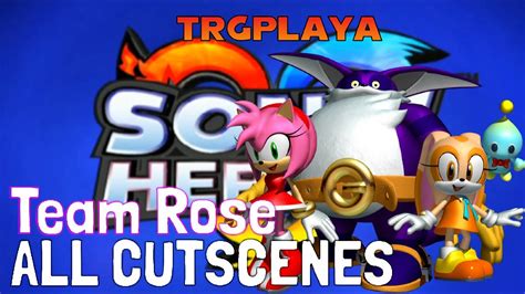 Sonic Heroes (NGC) ALL TEAM ROSE CUTSCENES (1080p) - YouTube