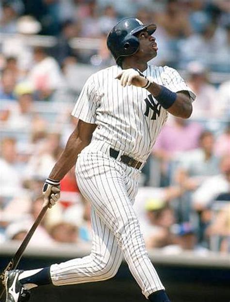 DEION SANDERS | New York Yankees 1990 Majestic Home Baseball Jersey