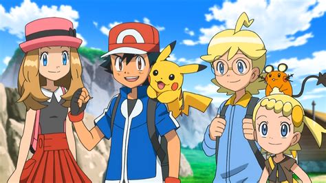 File:Ash and friends XY.png - Bulbagarden Archives