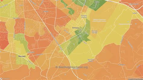 The Most Affordable Neighborhoods in Emmaus, PA by Home Value ...