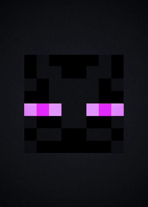 Minecraft enderman Digital Art by Abdulrahman Yasser - Pixels