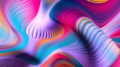 Colorful Abstract Waves 4K Wallpapers | HD Wallpapers | ID #29086