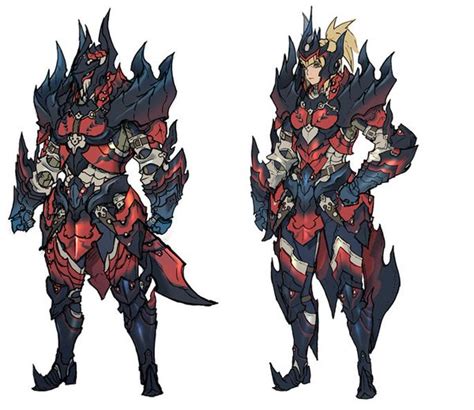 Image - MHGen-Glavenus Armor (Blademaster) Concept Art 001.jpg | Monster Hunter Wiki | FANDOM ...