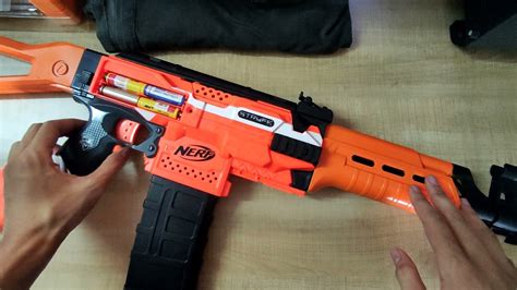 Nerf Stryfe : AK-47 style (Mod kit) - YouTube