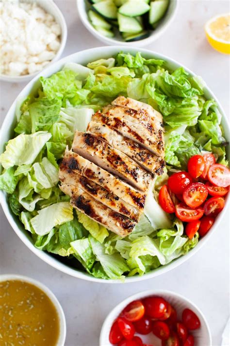 The BEST Grilled Chicken Salad - A Joyfully Mad Kitchen