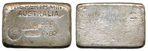 Perth Mint silver bar - Western Australian Numismatica