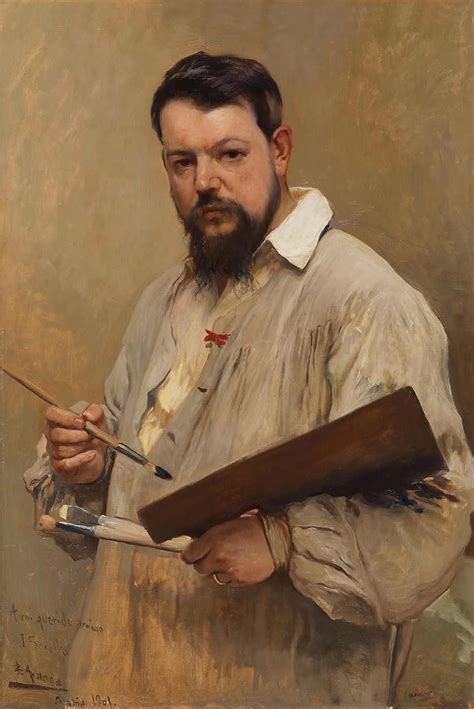 Jose Jimenez Aranda / 'The painter Joaquin Sorolla'. 1901. Oil on ...