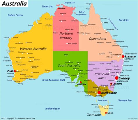 Australia Map Detailed Maps Of Commonwealth Of Australia, 41% OFF