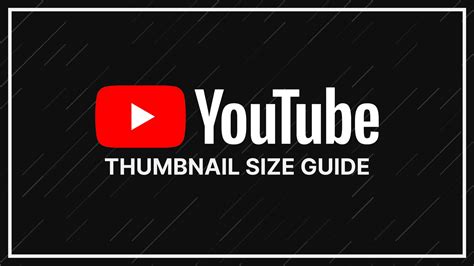 Best YouTube Thumbnail Size for 2024 (Resolution & Aspect Ratio)