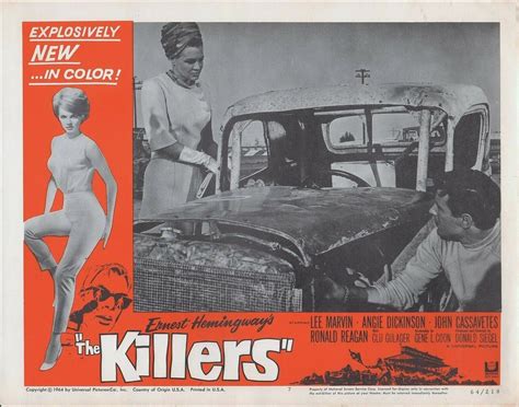 ANGIE DICKINSON, The Killers (1964) Lobby Card #7, Ernest Hemingway, J Cassavete | #2013847713