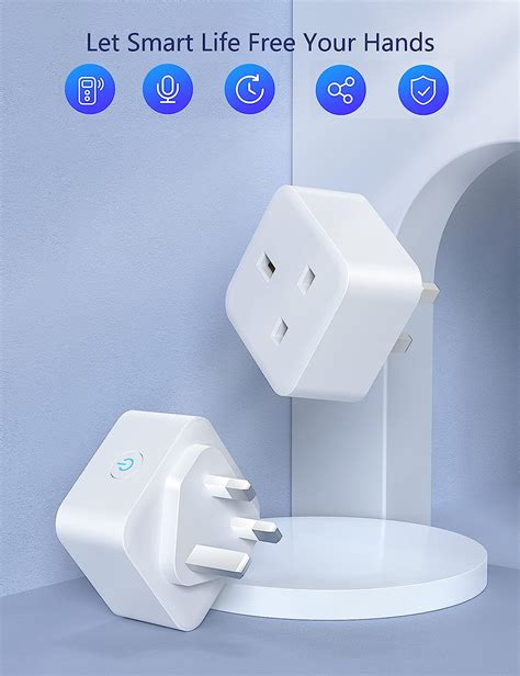 Smart Plug, Alexa Plug 4 Packs, Smart Plugs that Work with Alexa and Google Home, WiFi Plug with ...