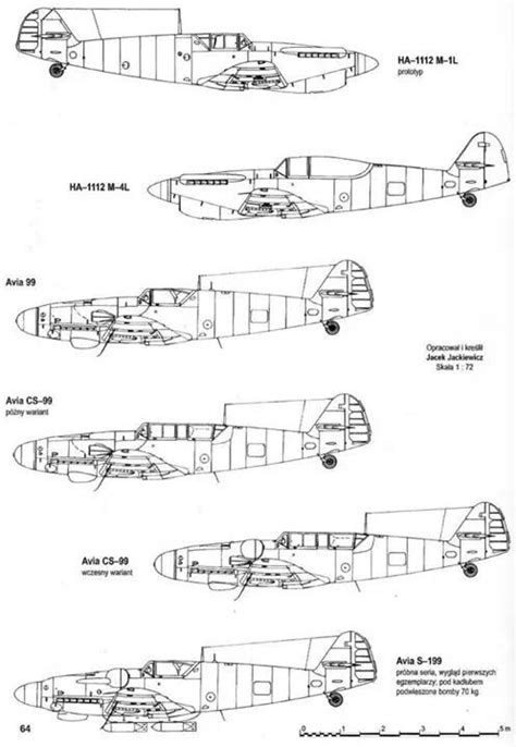 four different types of airplanes are shown in black and white, with the names below them