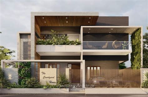 12 Modern Facade Design Ideas for your home - Aastitva | Modern ...