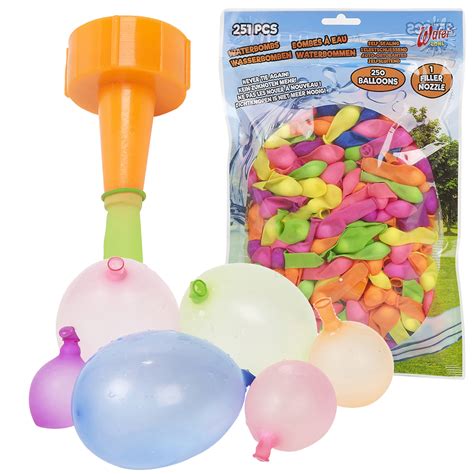 New 2 Zorbz 50 Self-Sealing Water Balloons & Connector Bombs Outdoor Official