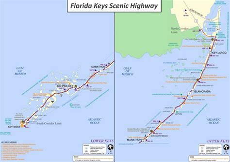 Florida Keys Scenic Highway Map - Ontheworldmap.com