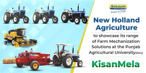 New Holland Agriculture | Punjab Agricultural University (PAU) Kisan Mela