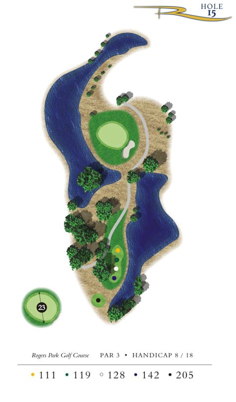 Course Map — Rogers Park Golf Course