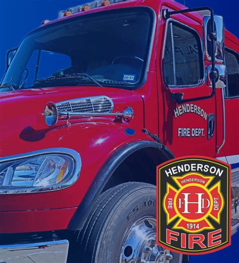 Fire Department | Henderson, TX - Official Website