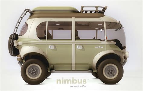 The Nimbus Concept is a Futuristic, 4x4 Take on the VW Bus