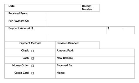 Free Rent Receipt Template Excel - PRINTABLE TEMPLATES