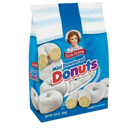 Little Debbie Powdered Mini Donuts (bagged), 10 oz - Walmart.com - Walmart.com