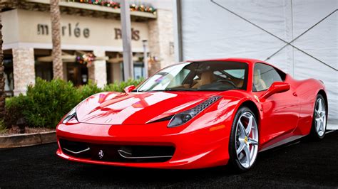 Ferrari 458 Italia red supercar front view wallpaper | cars | Wallpaper ...