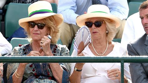 Who is Camilla's lookalike sister Annabel Elliot? | HELLO!