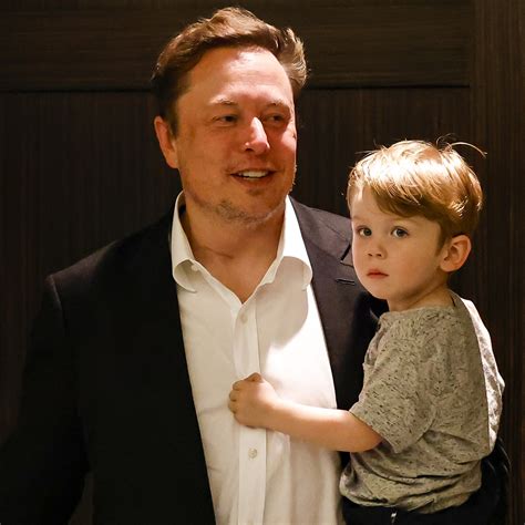 See Elon Musk Play With His and Grimes’ Son X AE A-XII in Rare Photos