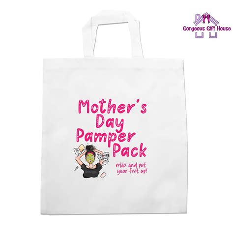 Mother's Day Pamper Pack Tote Bag - Mother's Day Gift - Gorgeous Gift ...