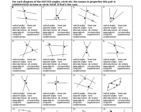 Math Teacher Mambo: Angle Pair Nitty Gritty