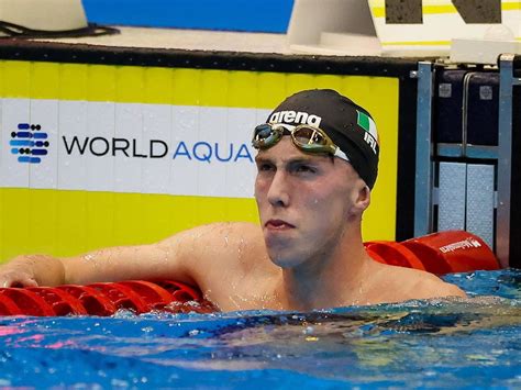 Irish swimmer Daniel Wiffen creats history as he smashes 800m world record - SundayWorld.com