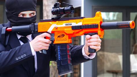 Nerf War: Snipers Vs Thieves 2 - YouTube