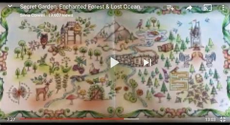 Enchanted Forest - map | Forest map, Enchanted forest, Enchanted