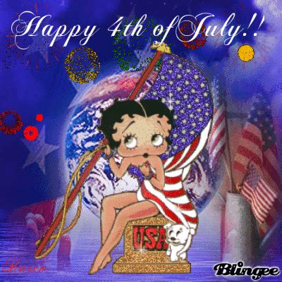 Happy 4th of July from Betty Boop | Betty boop pictures, Betty boop, Betty boop art