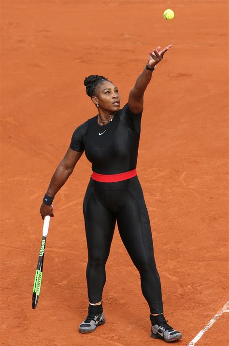 Serena Williams Wore a Nike Bodysuit for Her French Open Return—and ...