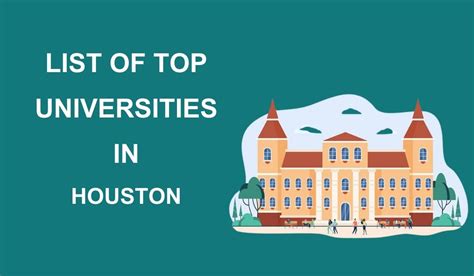 List of Top Universities in Houston | Admissify